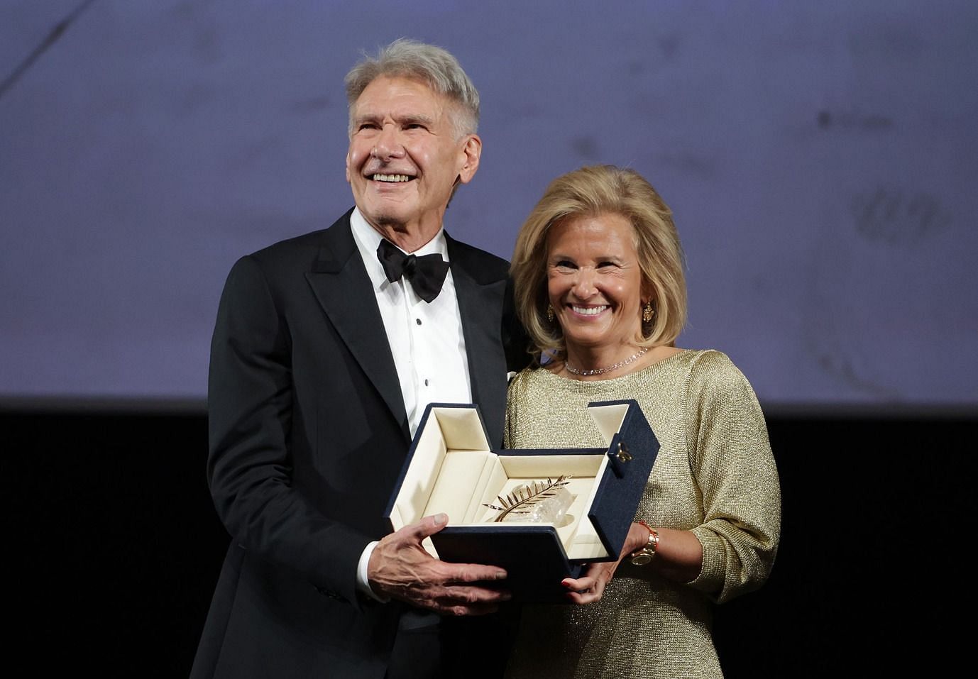 Harrison Ford receives honorary Palme d