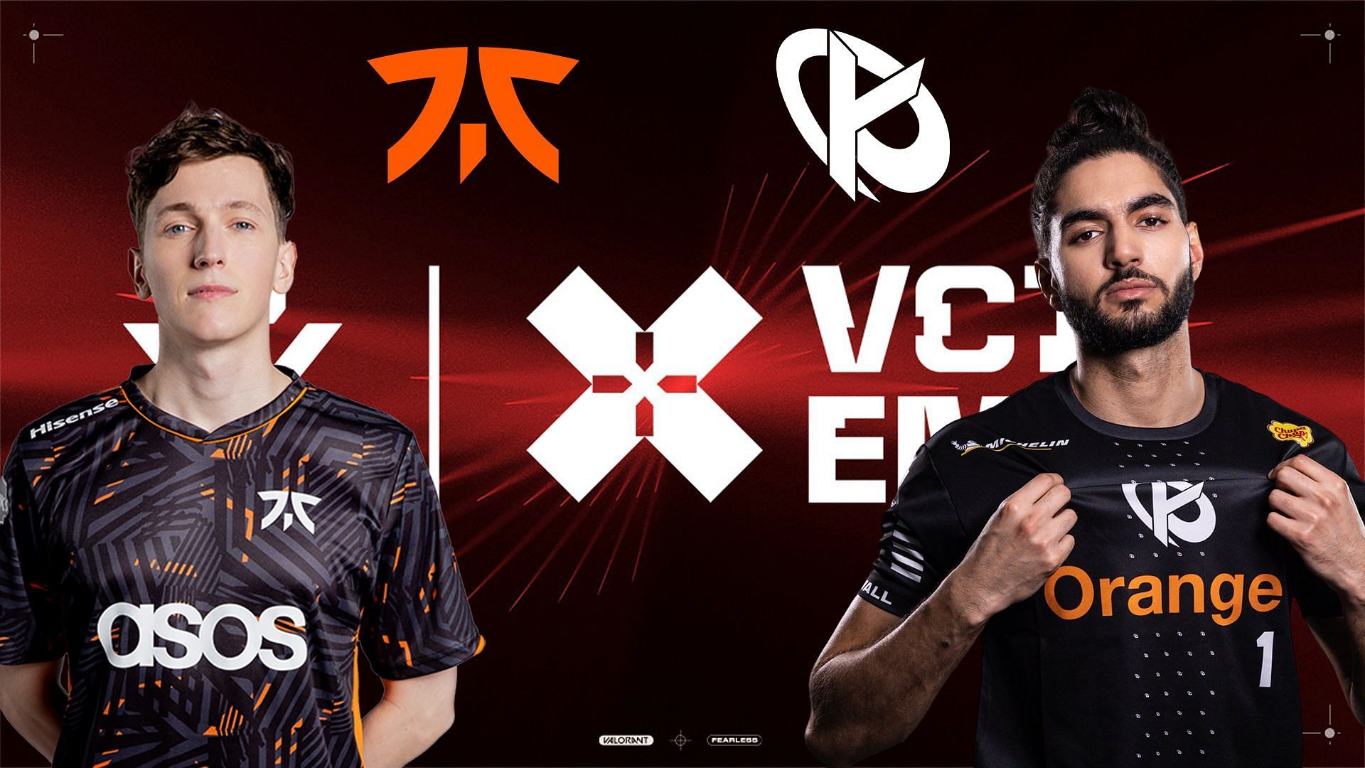 Fnatic vs Karmine Corp at VCT EMEA League 2023 (Image via Sportskeeda)