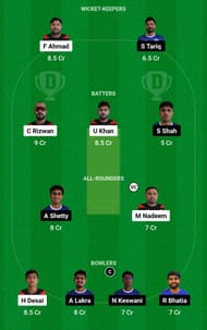 SHA vs DUB Dream11 Prediction Team, Grand League