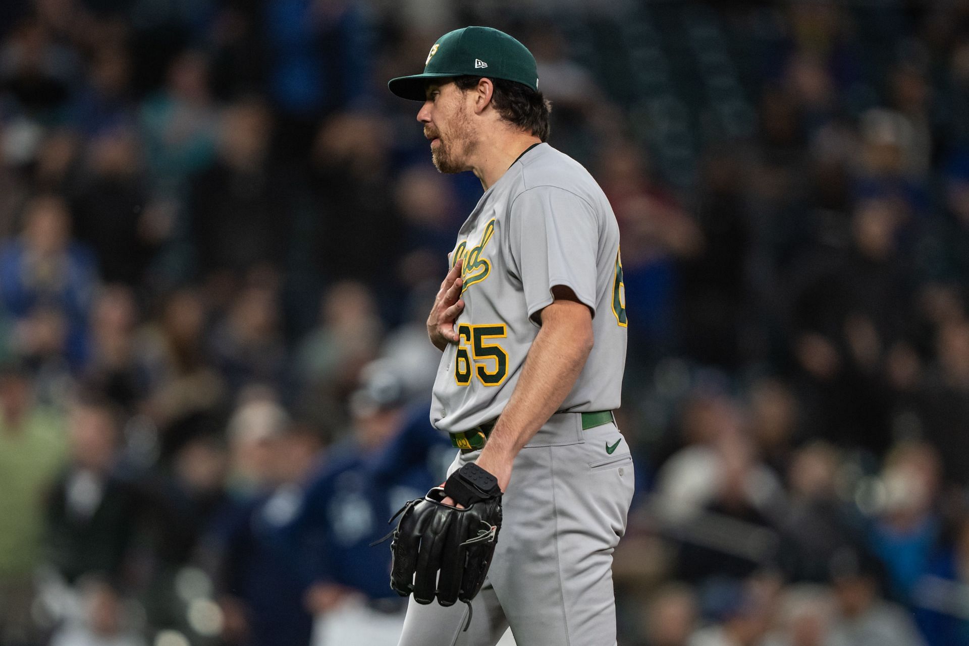 A's pitcher Trevor May placed on IL to deal with anxiety