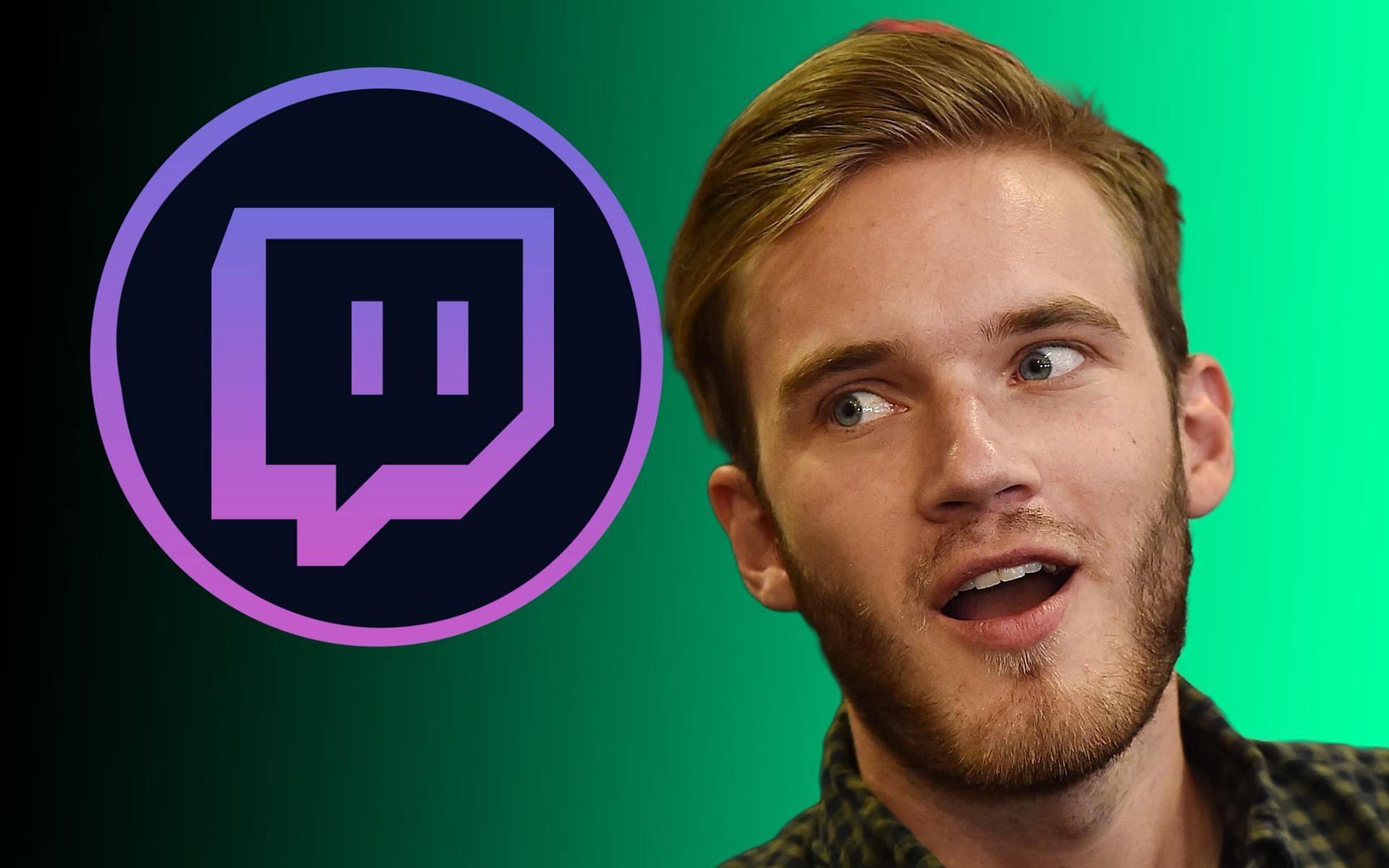 PewDiePie was banned for the first time on Twitch on May 9, 2023 (Image via Sportskeeda)