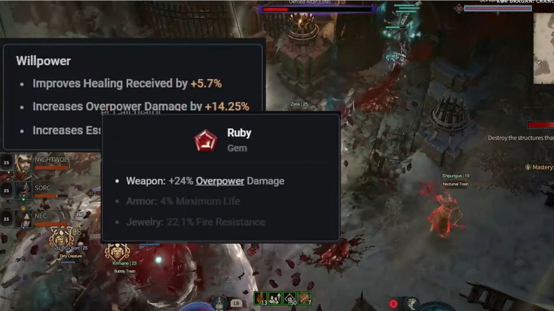 You can enhance your Overpower damage multiplier (Image via Diablo 4)