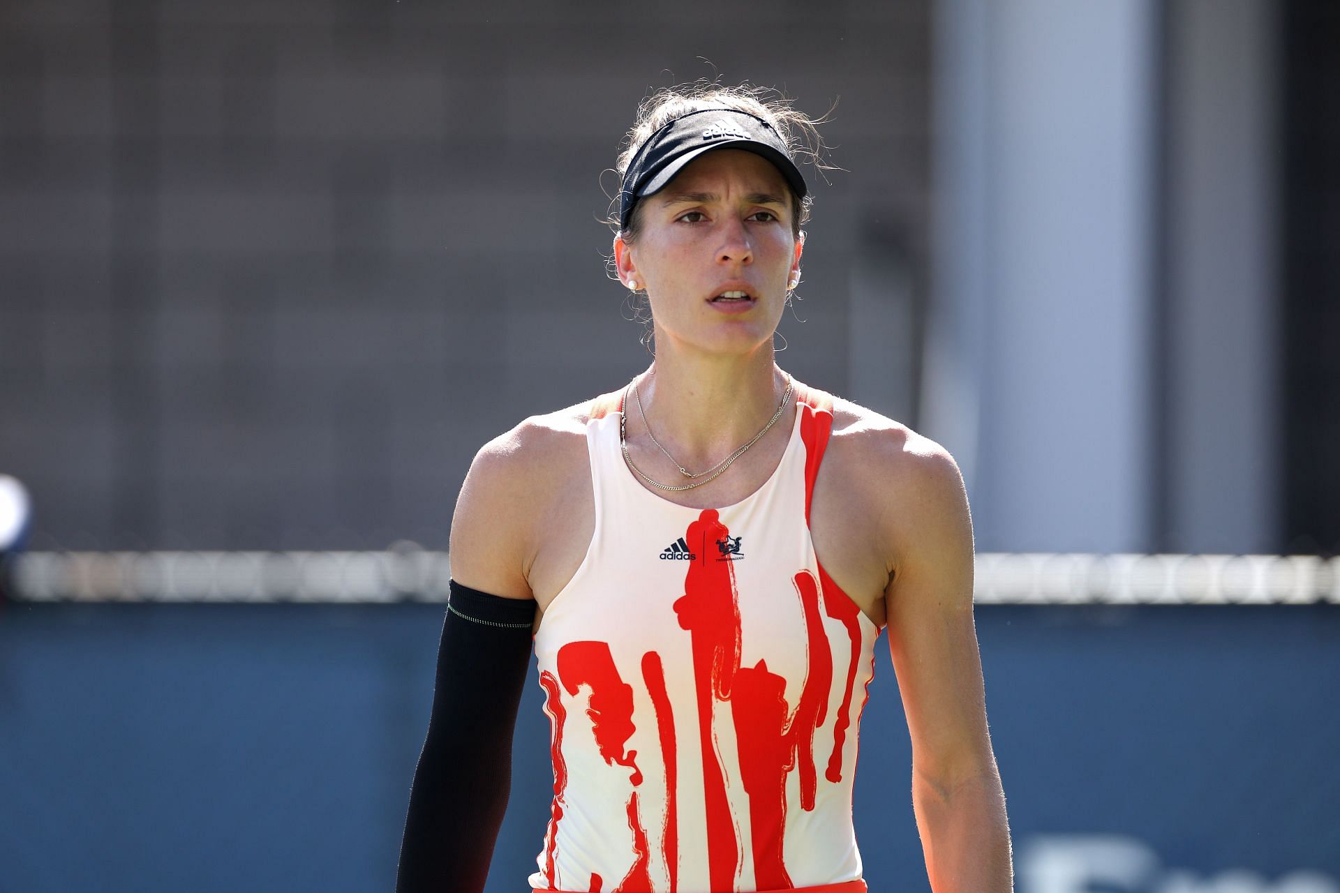 Andrea Petkovic at the 2022 US Open.