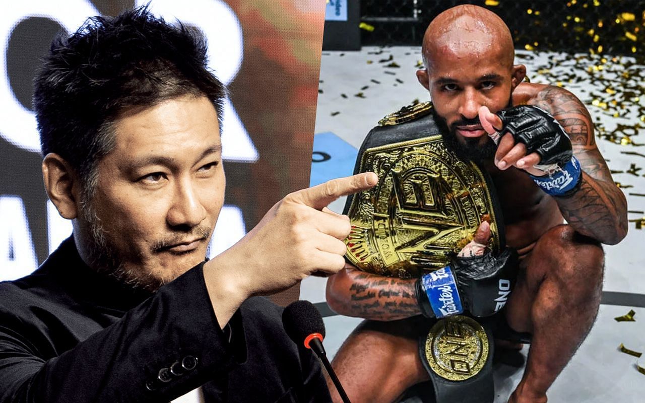 Chatri Sityodtong (left) and Demetrious Johnson (right). [Image: ONE Championship]