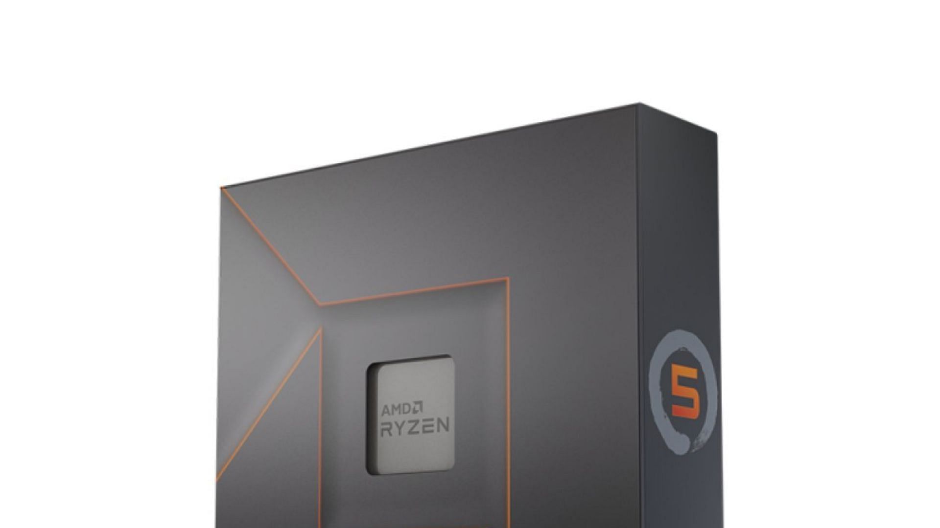 AMD Ryzen 5 7600 Processor with Radeon Graphics (6 Cores 12 Threads with  Max Boost Clock of up to 5.1GHz, Base Clock of 3.8GHz, AM5 Socket and 38MB