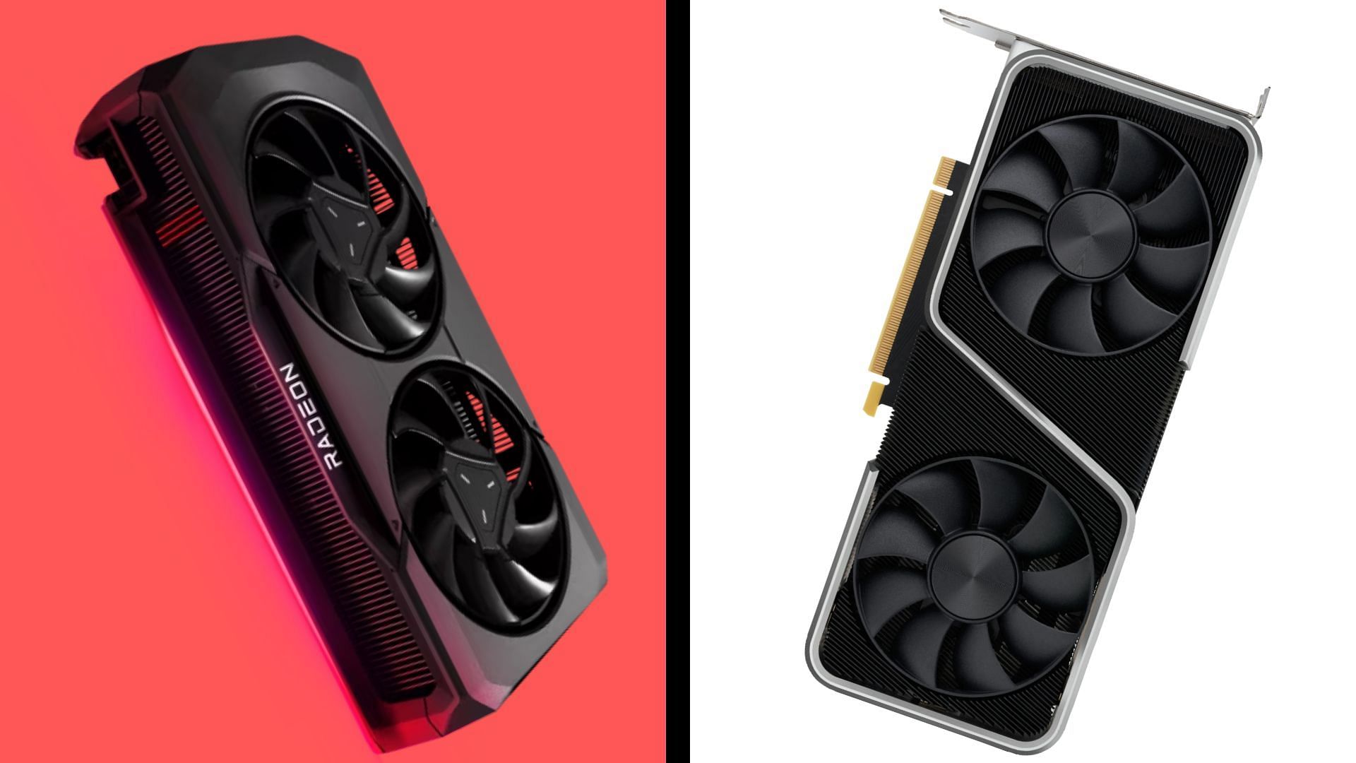 The AMD Radeon RX 7600 is a solid option over the RTX 3060 and 3060 Ti (Image via AMD and Nvidia)