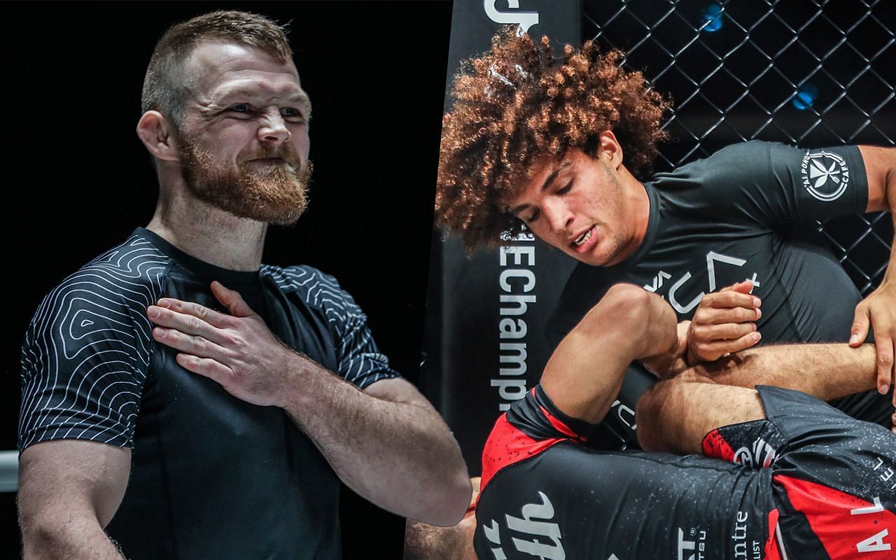 Tommy Langaker (L) and Kade Ruotolo (R) | Photo by ONE Championship