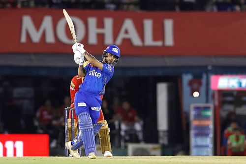 Ishan Kishan struck seven fours and four sixes during his innings. [P/C: iplt20.com]