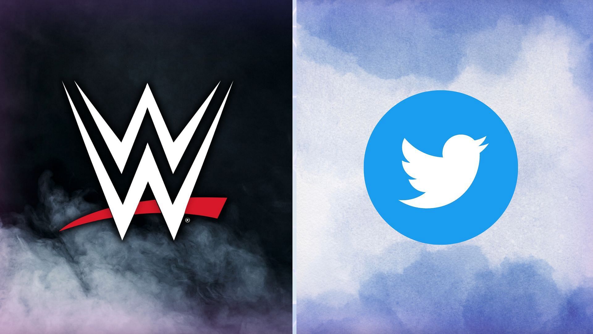 WWE and Twitter logo