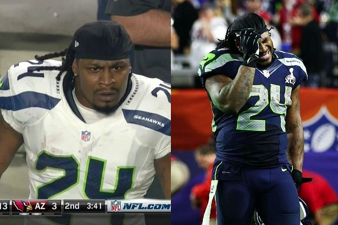 Marshawn Lynch makes bold Pete Carroll claim after Seahawks' Super Bowl XLIX defeat to Tom Brady's Patriots