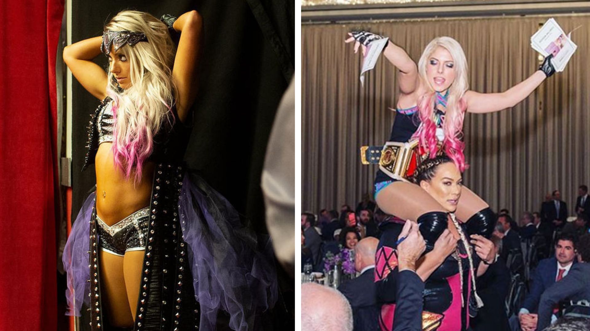 Alexa Bliss formed multiple bonds in WWE