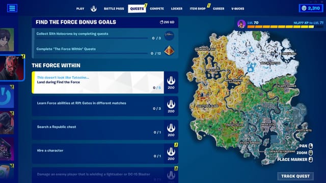 How to redeem the Star Wars Battle Pass for free in Fortnite Chapter 4