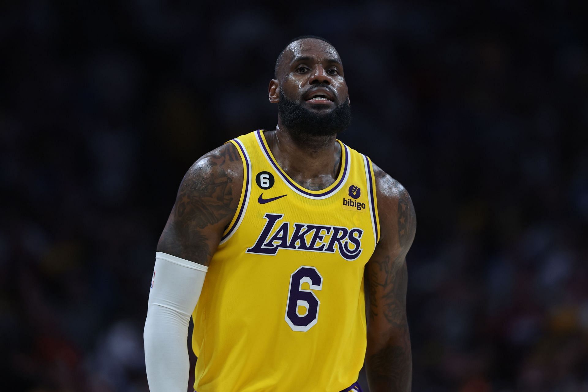 LA Lakers star forward LeBron James