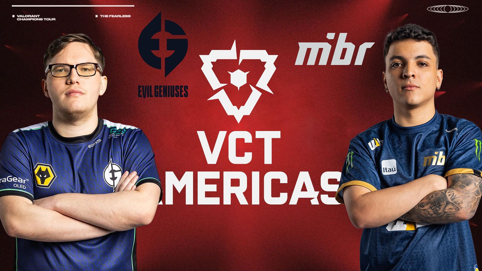 Evil Geniuses vs MIBR at VCT Americas League 2023 (Image via Sportskeeda)