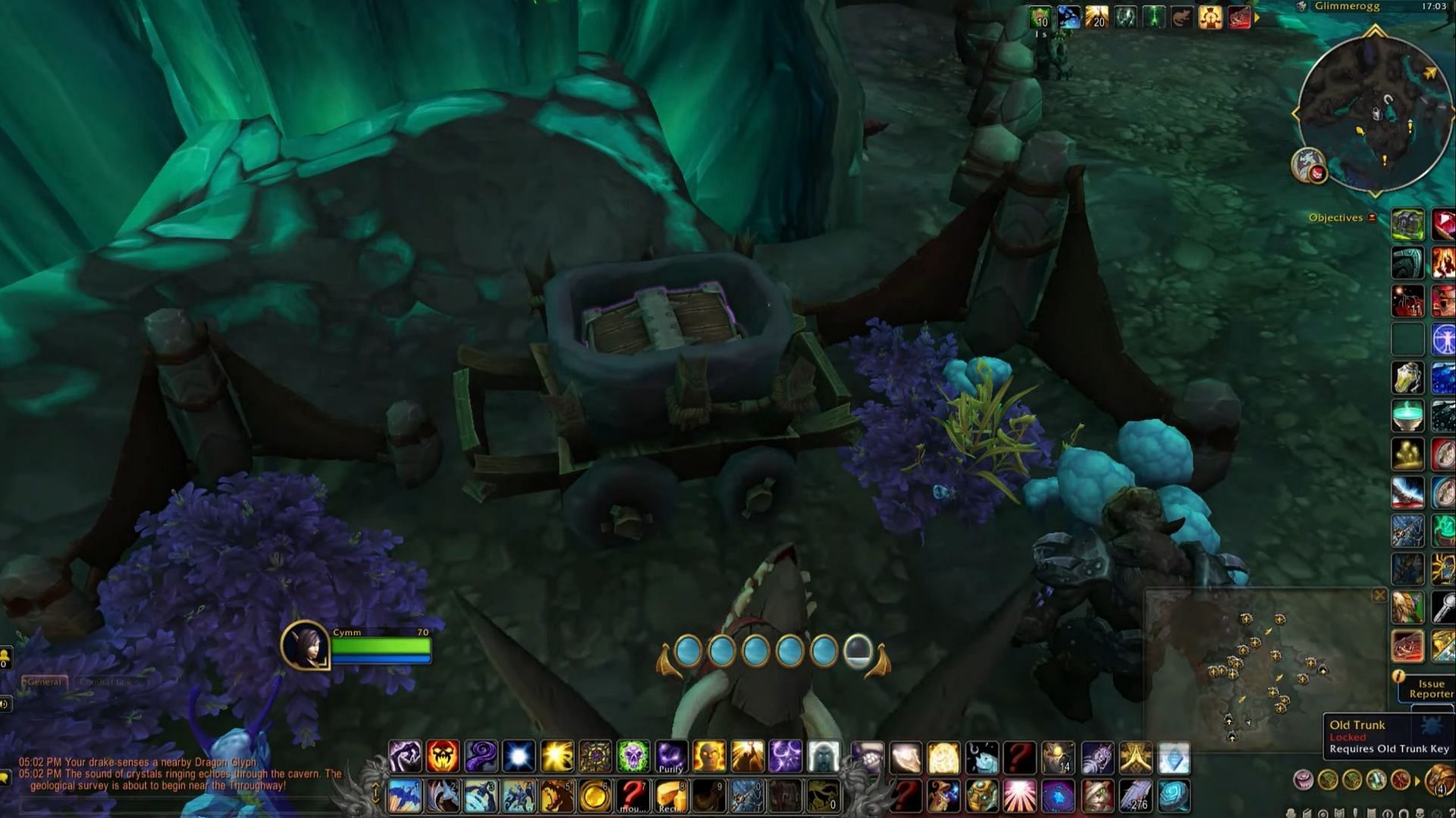 If you want to open the Old Trunk, first you need the Old Trunk Key in World of Warcraft: Dragonflight.