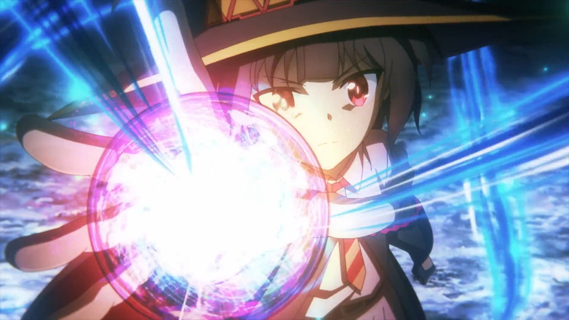 Megumin as seen in KonoSuba: An Explosion on This Wonderful World! episode 5 (Image via Studio Deen)