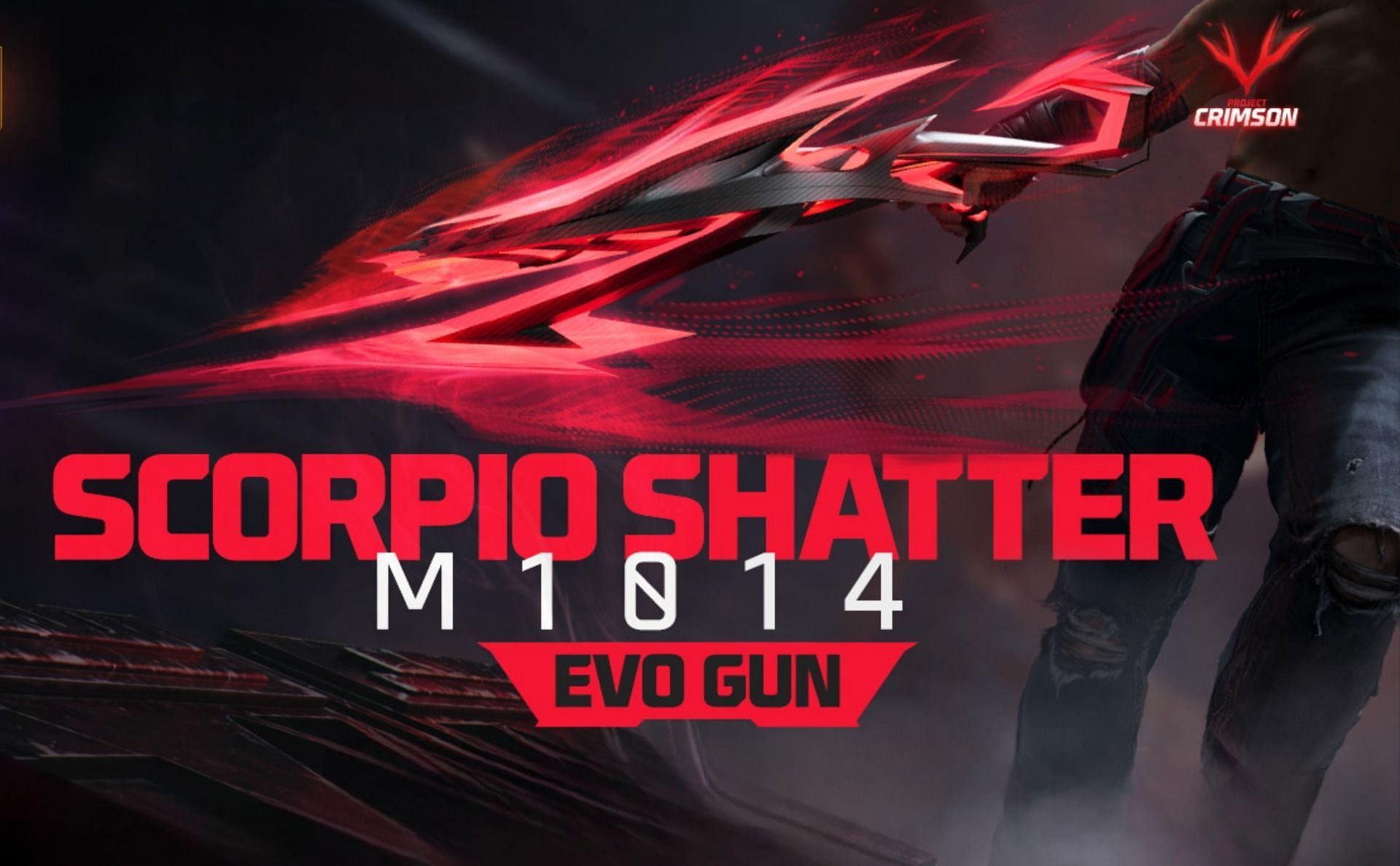 New Scorpio Shatter M1014 Evo gun skin in Free Fire MAX