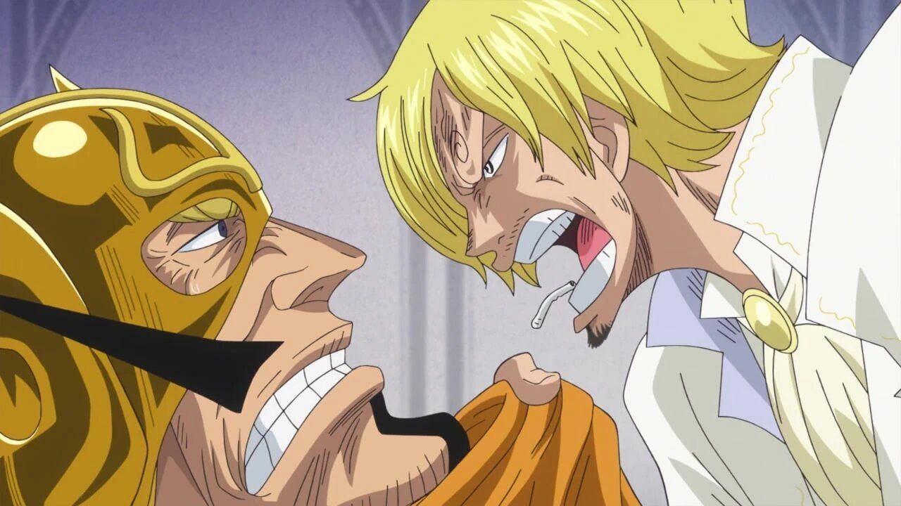 Sanji&#039;s family history took long to be revealed, but it proved to be tragic (Image via Toei Animation)