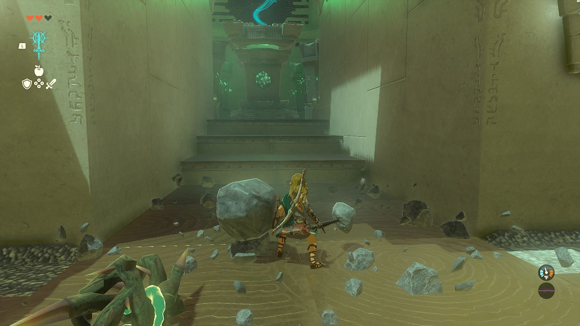The path to the In-isa shrine in Tears of the Kingdom is finally unlocked (Image via Nintendo)