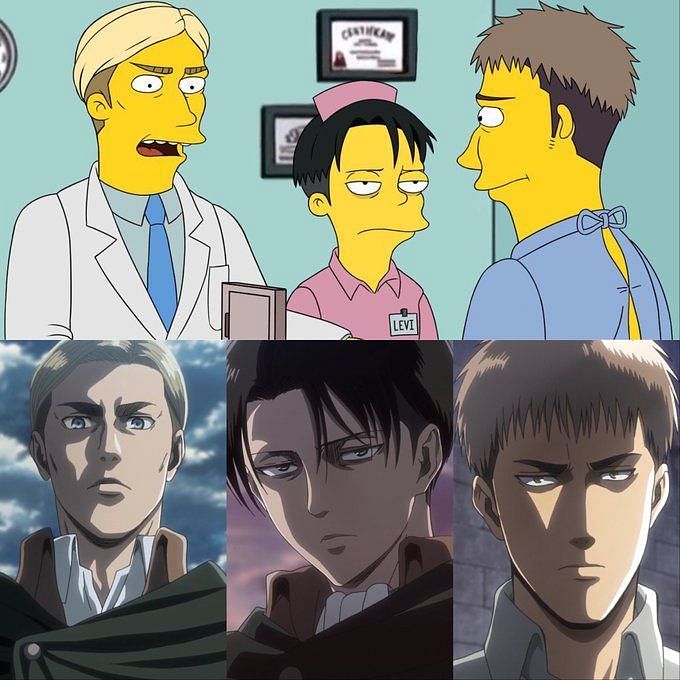 The Simpsons X Attack on Titan ultimate crossover has fans bamboozled