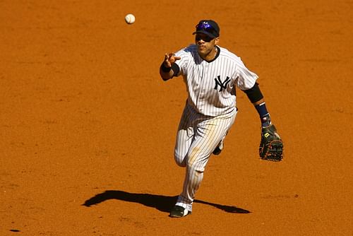 Gary Sheffield of the New York Yankees (Photo by Al Bello/Getty Images)