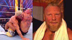 WATCH: Brock Lesnar breaks silence backstage after destroying Cody Rhodes at Night of Champions