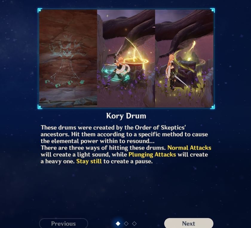 How to perform according to drum score in Genshin Impact Beginner