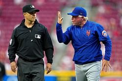 Manager Buck Showalter frustrated after crucial call costs Mets against the Reds: "It's hard to imagine four guys not being able to see what happened"