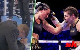 Conor McGregor recovers from initial disappointment to cheer up Katie Taylor after upset loss to Chantelle Cameron