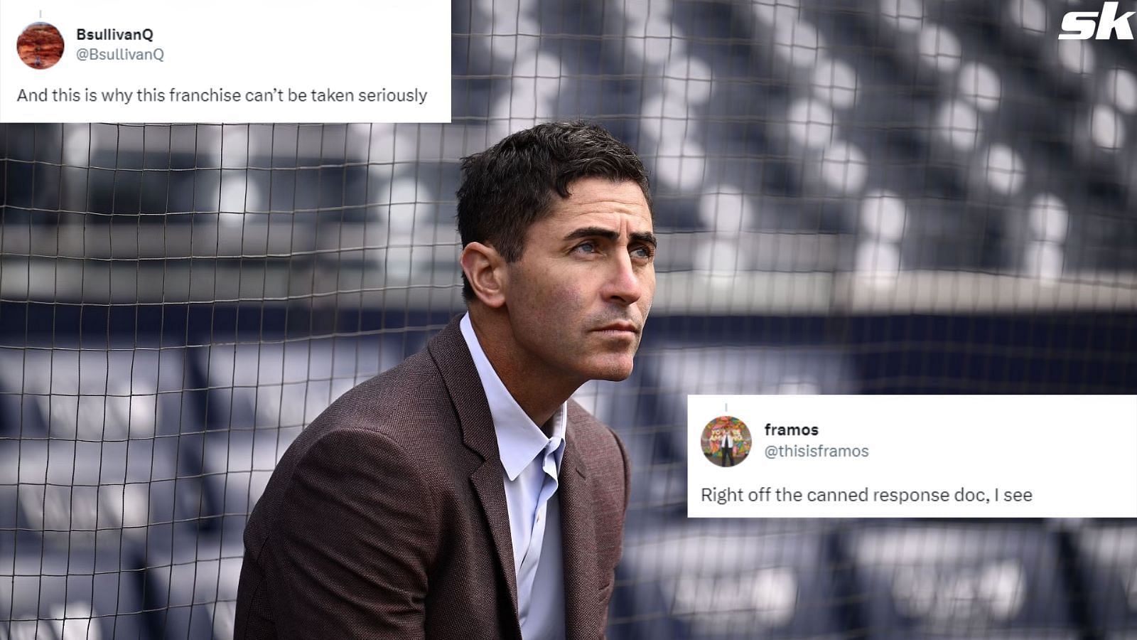 San Diego Padres AJ Preller may be pondering changes with the team in a tailspin