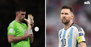 "He's probably becoming a little more like us - that bad boy" - Emi Martinez comments on Lionel Messi transformation in Qatar