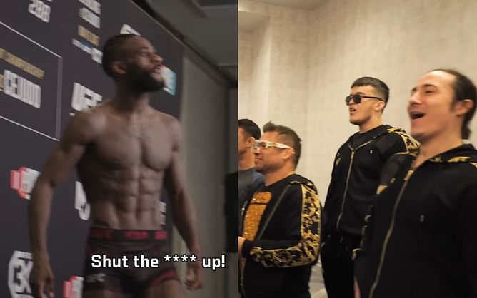 Aljamain Sterling admits his weight cut was not easy, shouts back at Henry Cejudo's team during weigh-ins