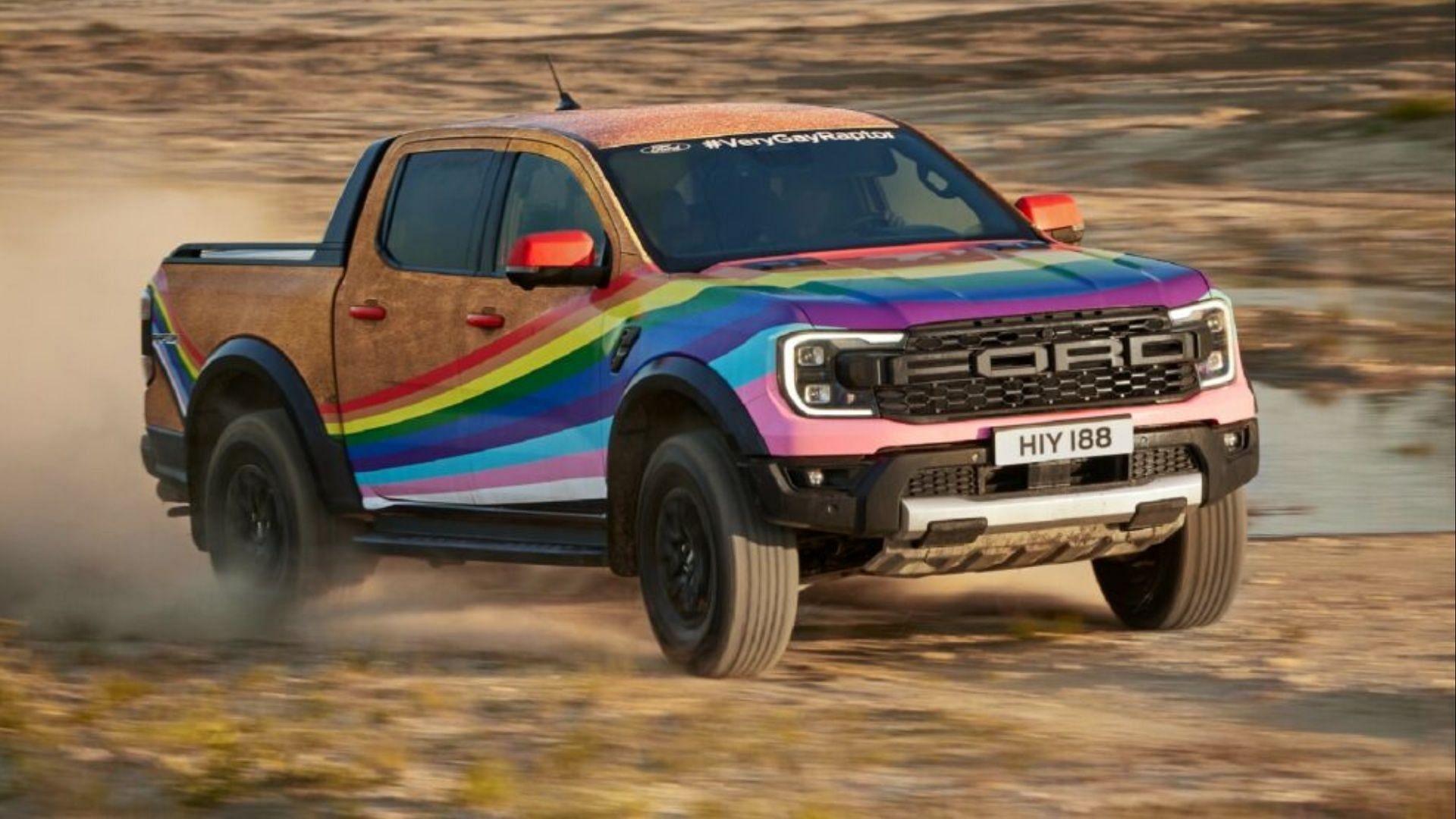 Ford Ford's 'redefining tough' rainbow raptor commercial goes viral