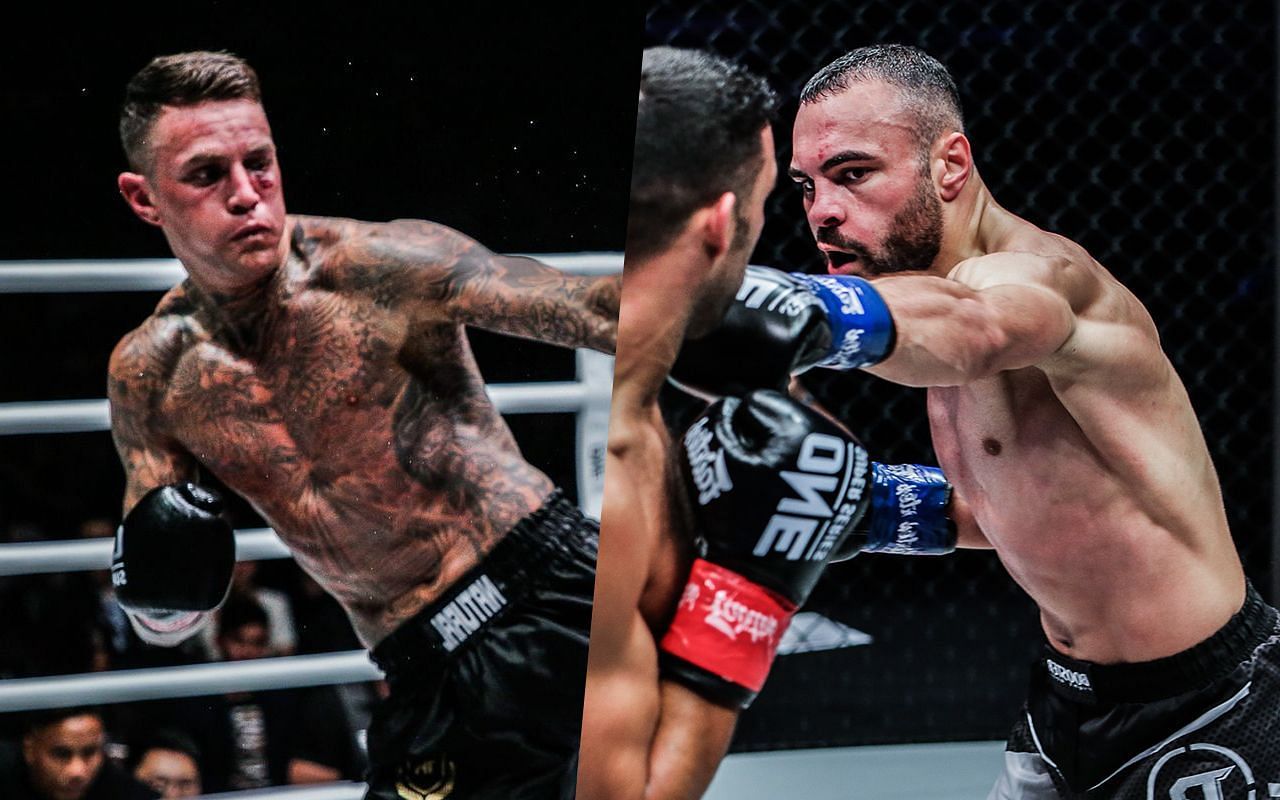 Nieky Holzken (L) and Arian Sadikovic (R) | Photo by ONE Championship