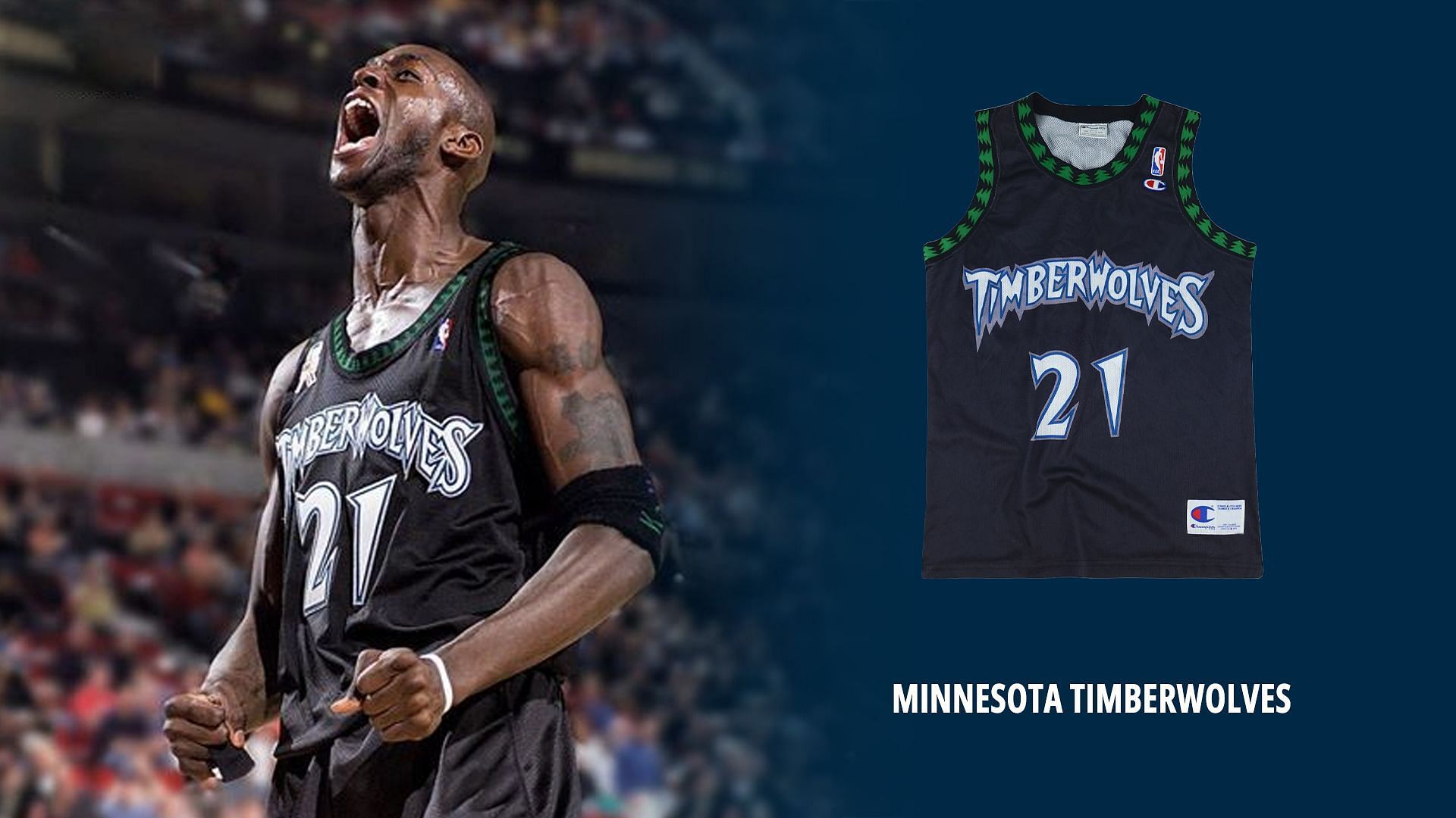 The Timberwolves had fantastic jerseys in the 2000s