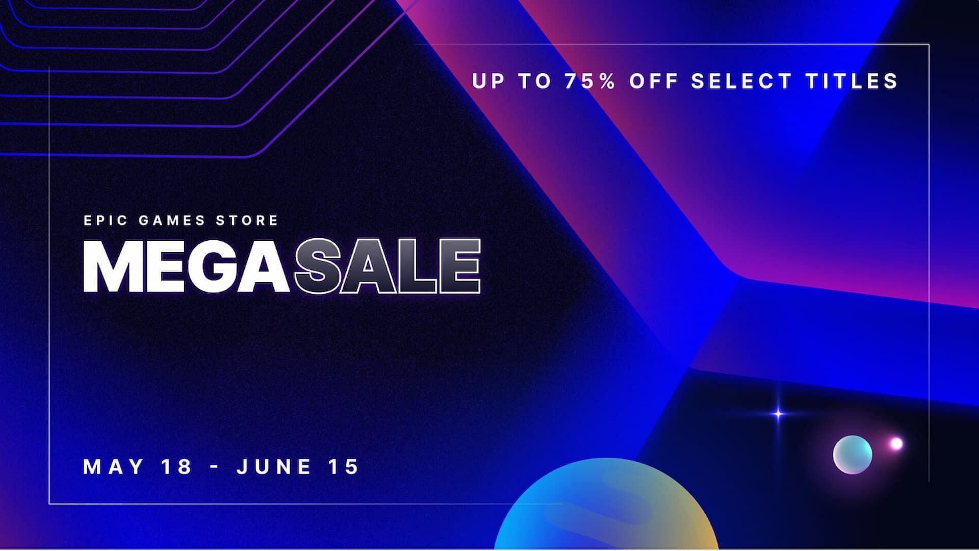 The Epic Games Store Mega Sale is finally underway (Image via Epic Games)