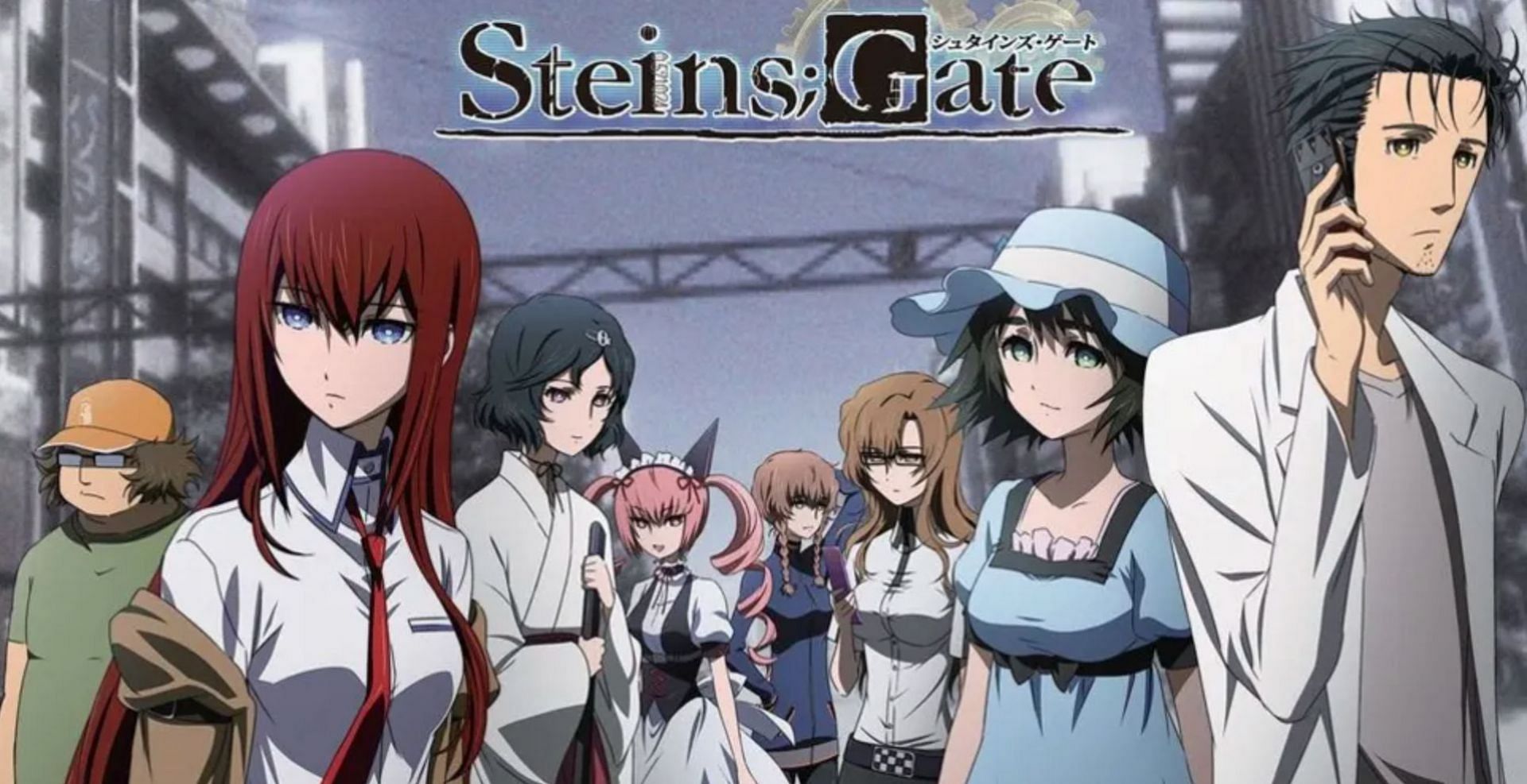 Anime with the best story: Steins; Gate (image via White Fox)