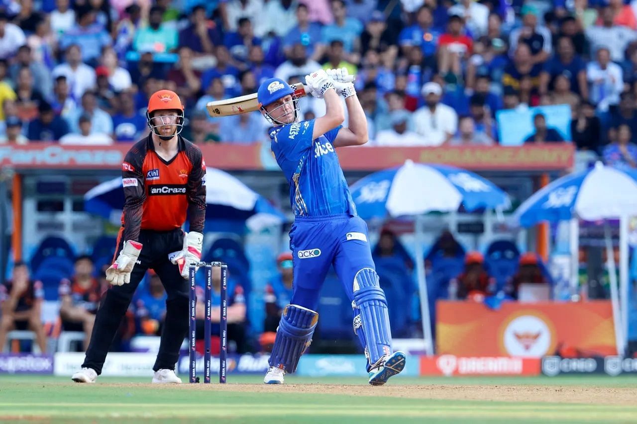 Cameron Green smashed eight fours and as many sixes during his innings. [P/C: iplt20.com]