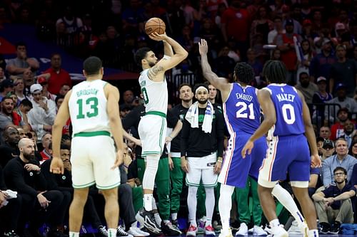 Boston will have to beat Philadelphia to advance to the conference finals (Image via Getty Images)