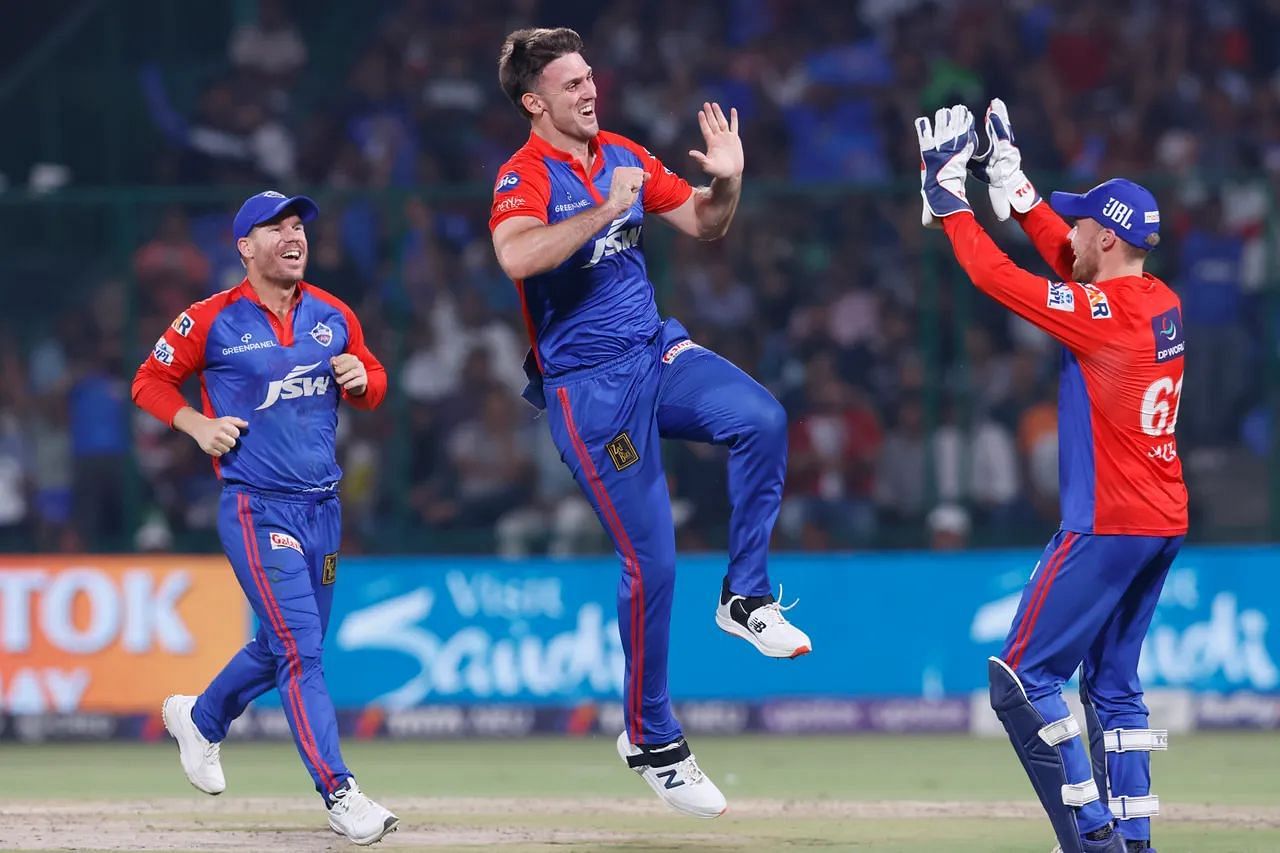 Mitchell Marsh of DC. Courtesy: IPL