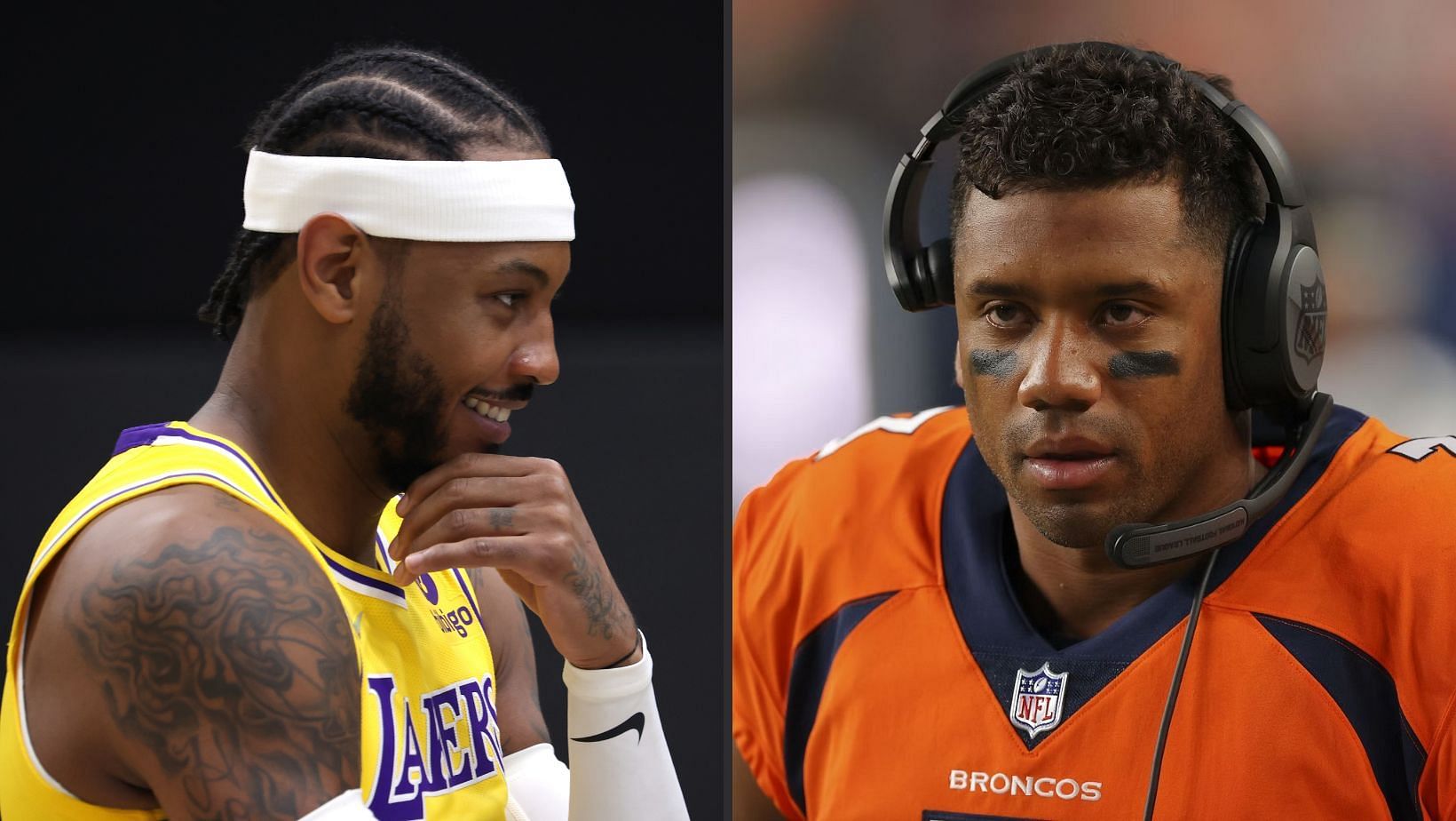 Broncos star Russell Wilson pays tribute after Carmelo Anthony