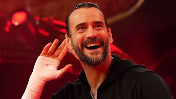 CM Punk jokingly says AEW star has 'no nipples'