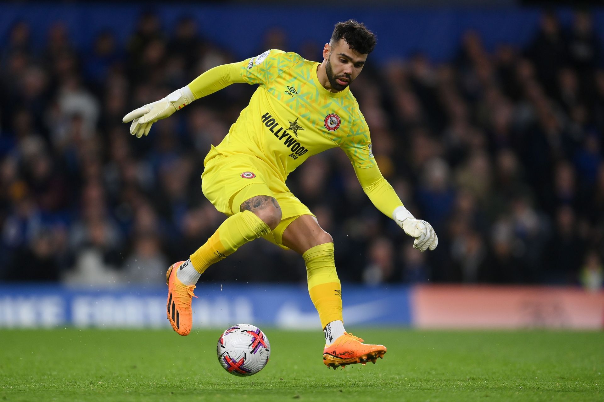 David Raya has admirers at Stamford Bridge.