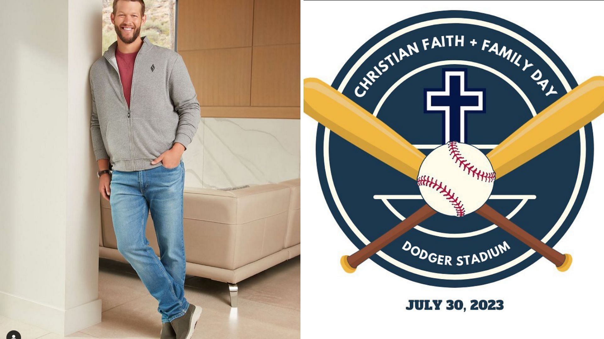 L.A. Dodgers Clayton Kershaw Announces Team's “Christian Faith And