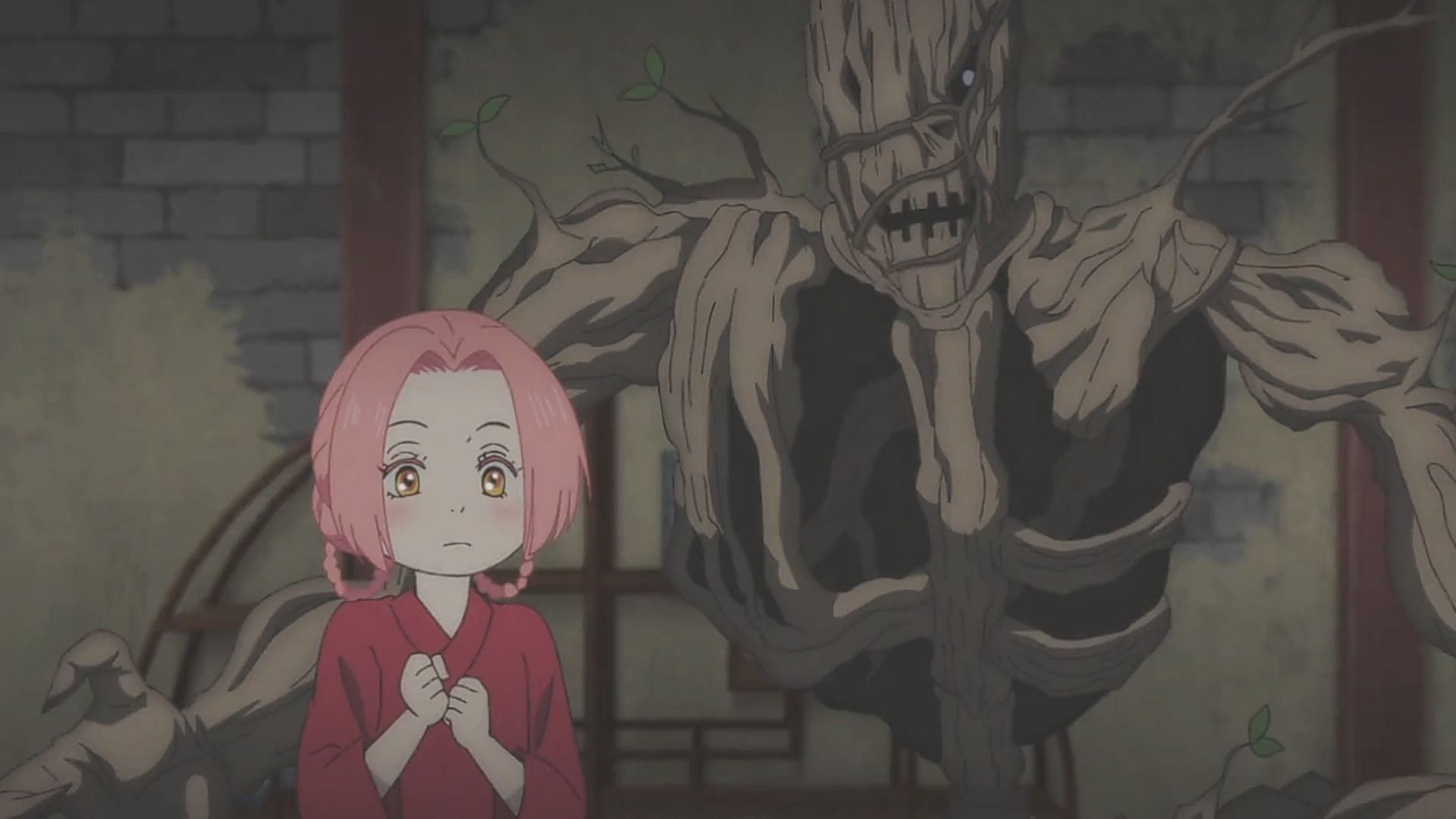 Mei and Hoko as seen in the anime (Image via MAPPA)