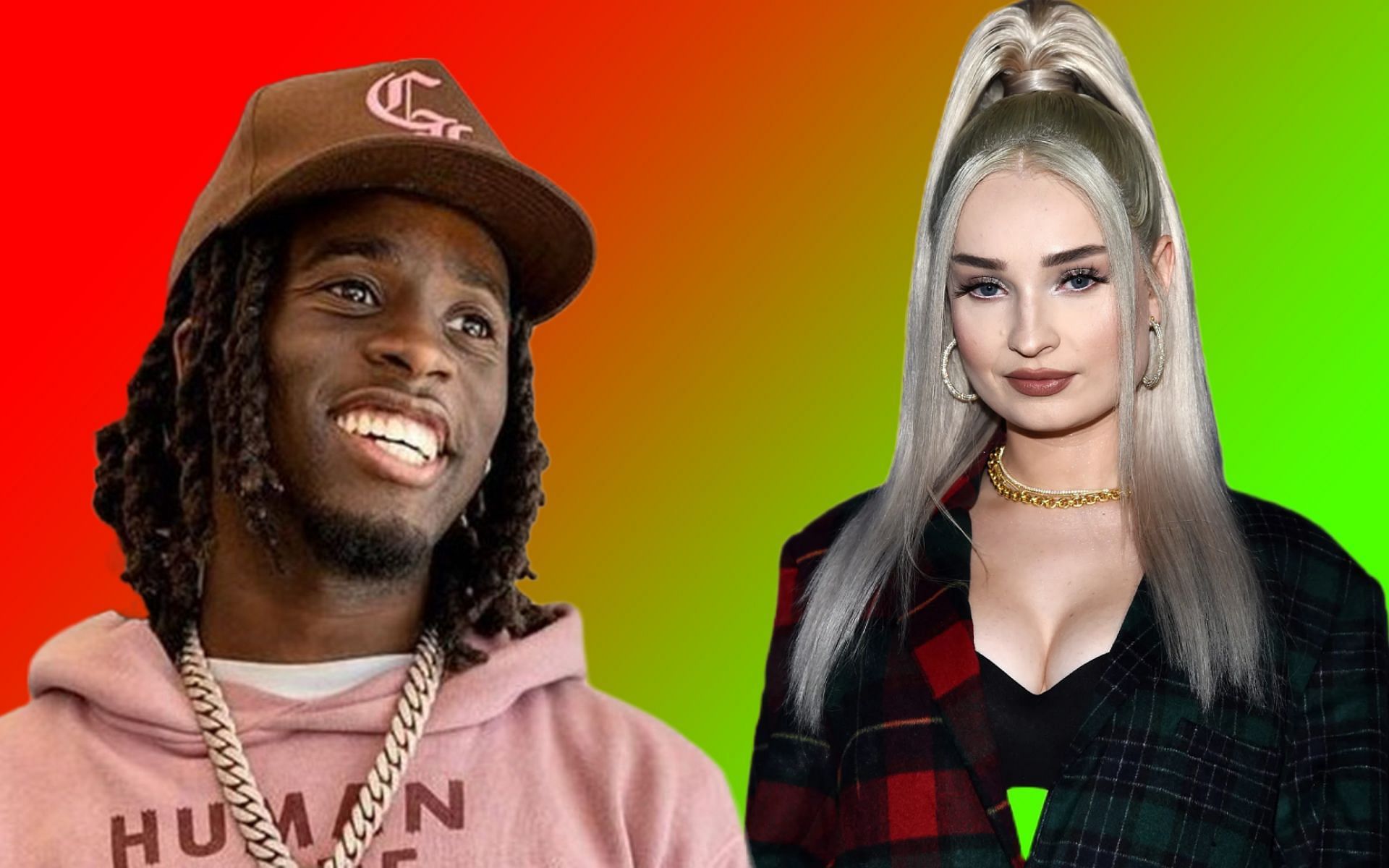 Kai Cenat made headlines after reacting to Kim Petras and Nicki Minaj