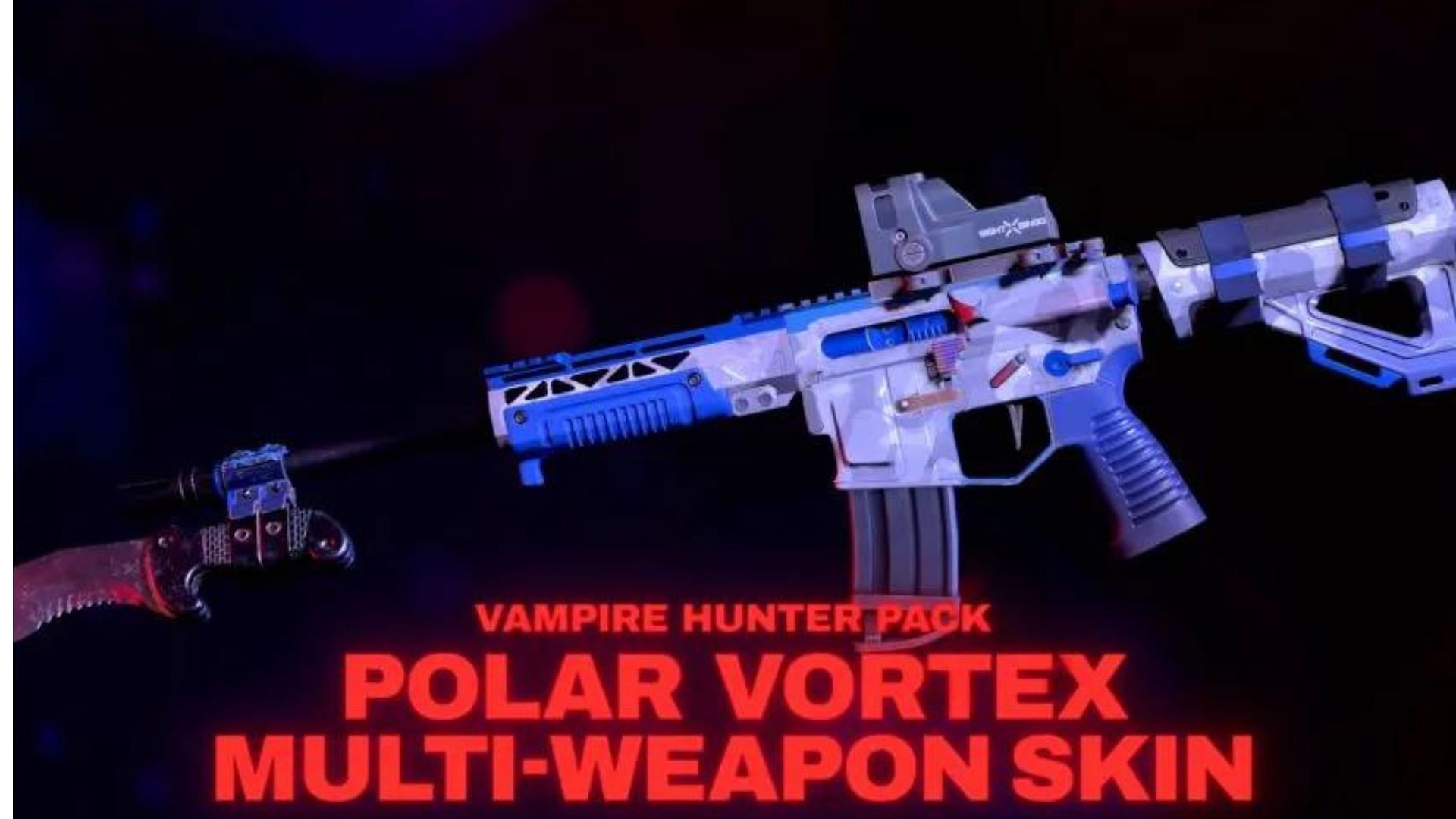 Polar Vortex Multi-Weapon Skin. (Image via Arkane Studios)