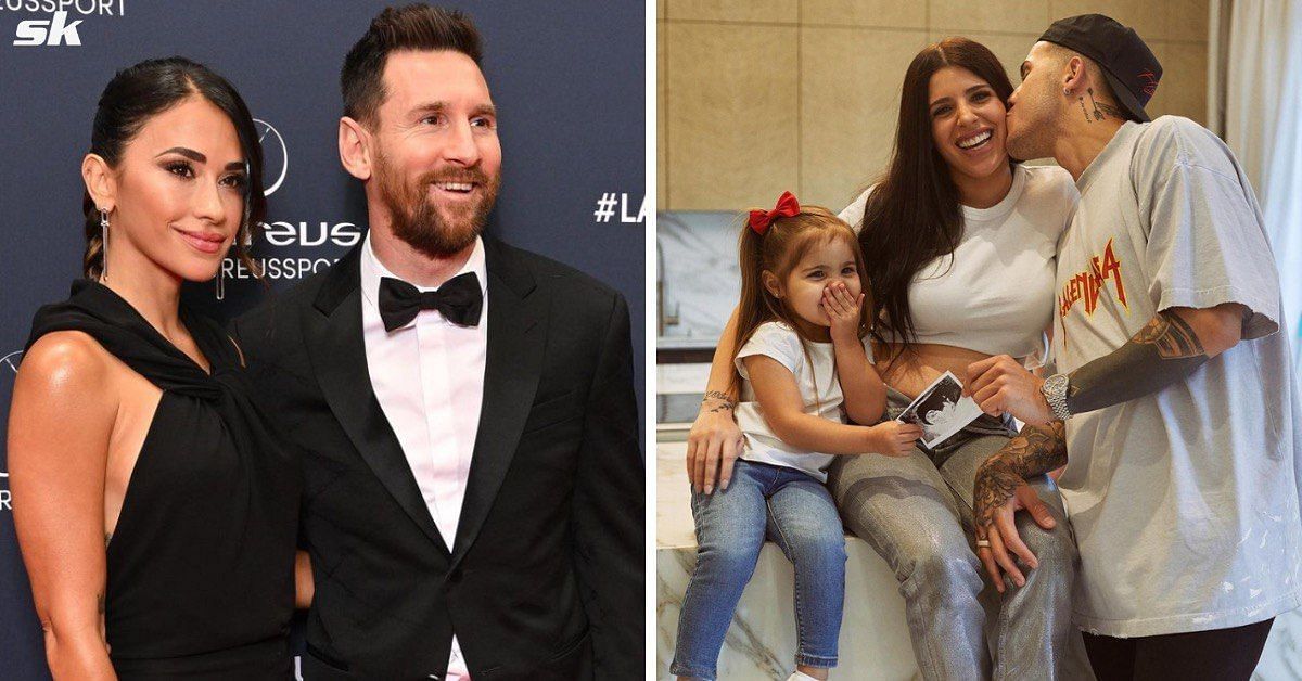 PSG superstar Lionel Messi's wife Antonela Roccuzzo reacts as Enzo ...