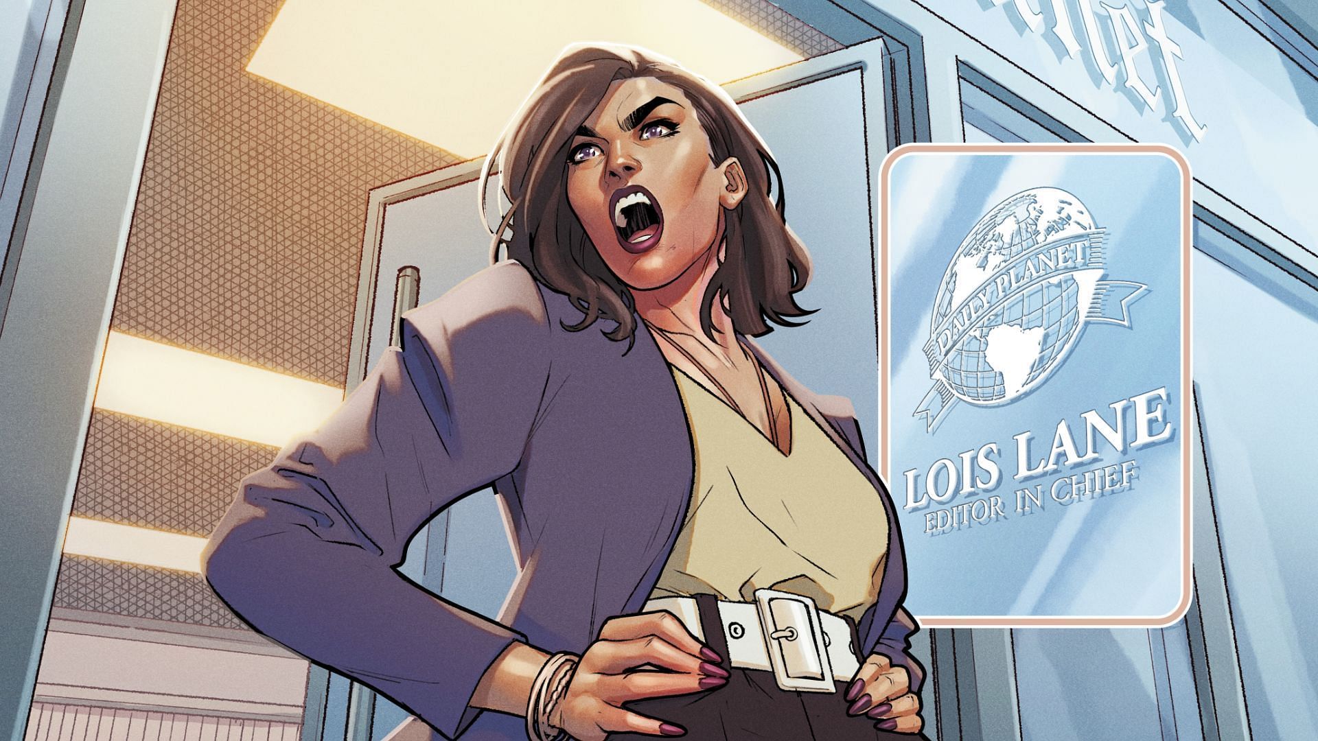 Fans eagerly await official word from DC Studios and James Gunn as to who will take on the role of Lois Lane in Superman: Legacy (Image via DC Comics)