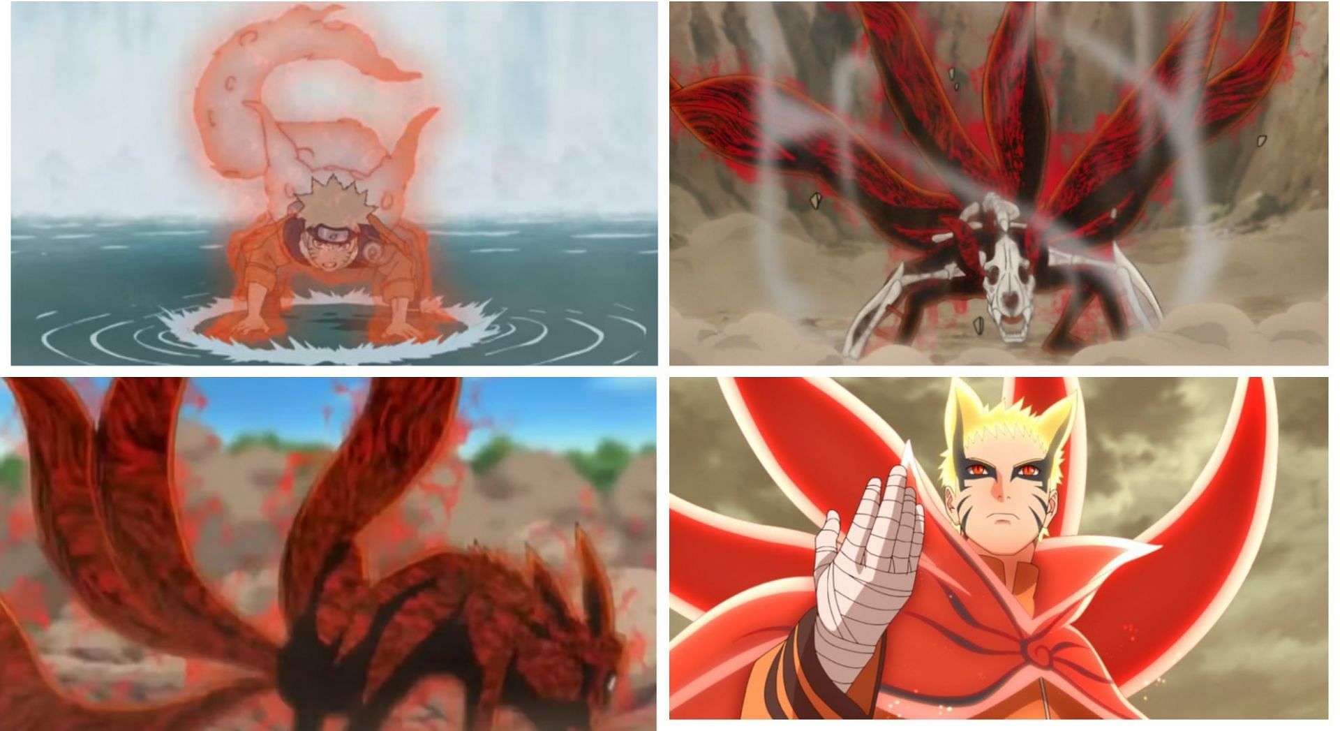 Naruto&#039;s rages throughout his life (Image via Sportskeeda)